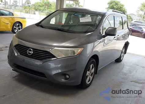 2015 Nissan Quest Sv from USA, damaged, VIN JN8AE2KP5F9130604